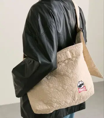 프링글스 x ear 2way 퀼팅 숄더백