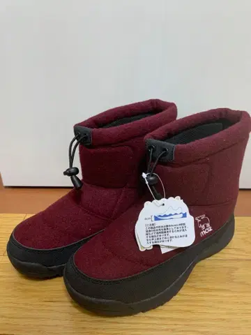 모즈 MOZ 버건디 퀼팅 부티 숏부츠 23cm