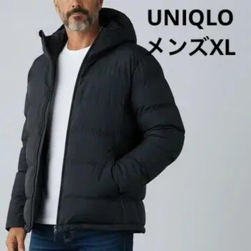 UNIQLO 심리스 다운 자켓 남성용 XL