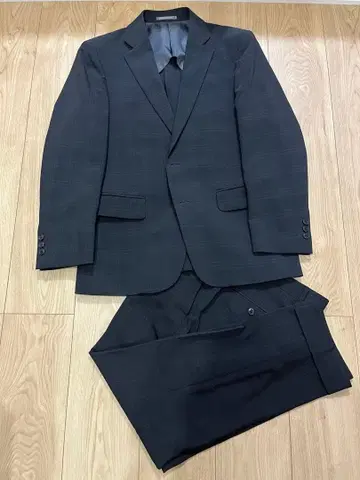 비즈니스 수트 AB4 체크 멋진 스트레치