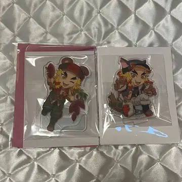 귀멸의 칼날 실어 나르는 가을 축제 할로윈 아크릴 스탠드 렌고쿠 쿄쥬로