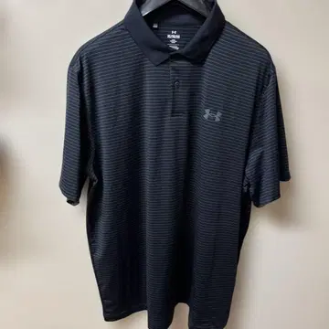 언더 아머 스트라이프 피케 셔츠 XL