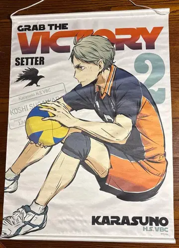 하이큐!! 스가와라 코시 태피스트리 승리를 향한 투지