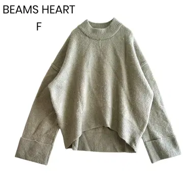 [ BEAMSHEART ] 니트 스웨터 오버 사이즈 릴랙스 1405