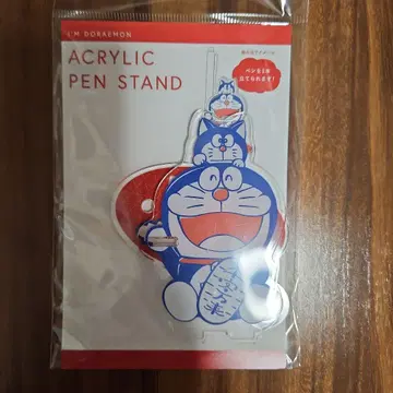 도라에몽 아크릴 펜 스탠드 카무카무캣 펜꽂이