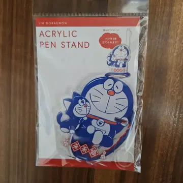 도라에몽 아크릴 펜 스탠드 카무카무캣 펜꽂이