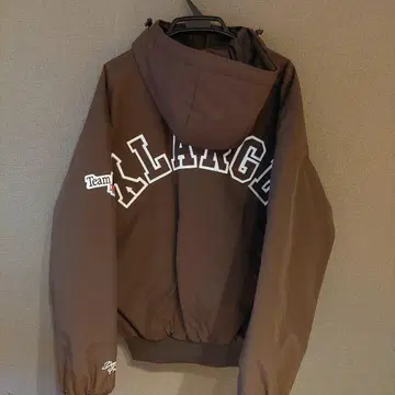 XLARGE 브라운 후드 부착 자켓 L