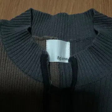 &gime 세미 하이넥 니트 M