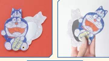 도라에몽 카무카무캣 슬라이드 거울