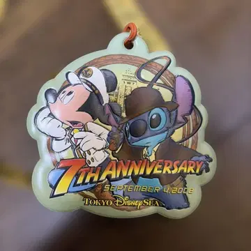 도쿄 디즈니 씨 7주년 기념 스트랩
