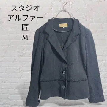 [스튜디오 알파 장인] [M] 여성용 자켓 꽃무늬 자수 마담 고급