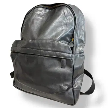 새상품급 유나이티드 애로우즈 가죽 백팩 숄더 A4 사이즈 수납 가능 블랙