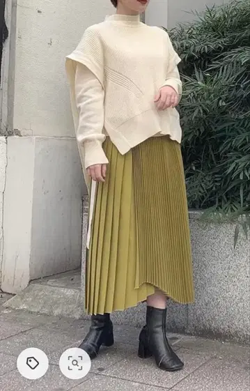 퍼블릭 도쿄 사이드 오픈 니트탑 컨디션 최상!