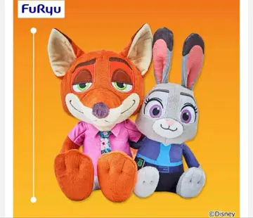 신상 주토피아2 페어 봉제 인형 닉&주디 봉제 인형