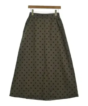 green label relaxing 롱 맥시 길이 스커트 여성용