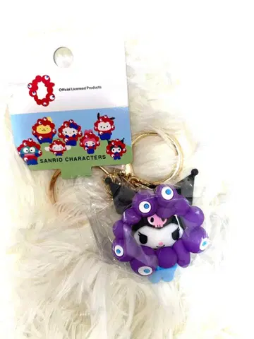 오사카 엑스포 산리오 미야쿠미야쿠 파스텔 키링 쿠로미