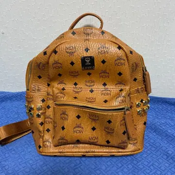 MCM 로고 프린트 럭색