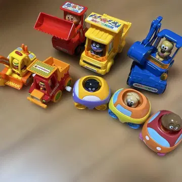 호빵맨 트랙과 자동차 8세트