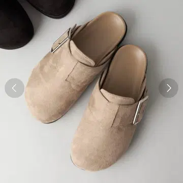 샌들 [ CITEN ] 스웨이드라이크 빅버클 사보