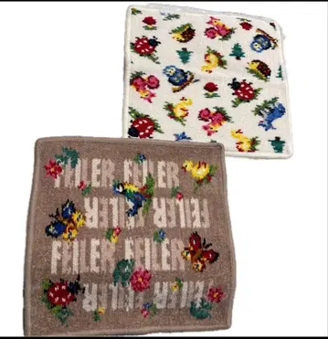 미사용 페이러 하이디 손수건 2장 세트