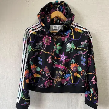 adidas 꽃무늬 후드 부착 저리 S