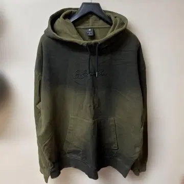G-Star Raw XL 후드티 올리브 그라데이션