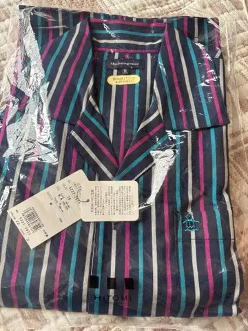 긴팔 파자마 S 사이즈 스트라이프