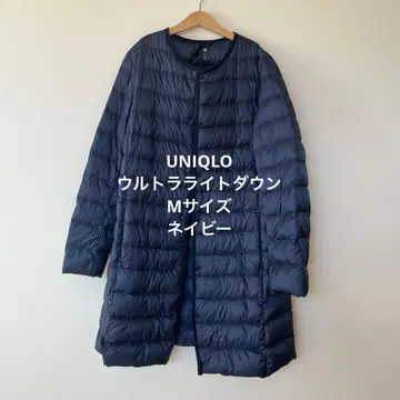 UNIQLO 울트라 라이트다운 코트 네이비 M