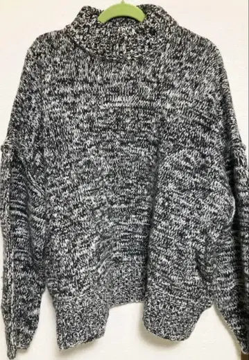 JILKY 멜란지 울 니트 니트 스웨터 울 겨울 의류