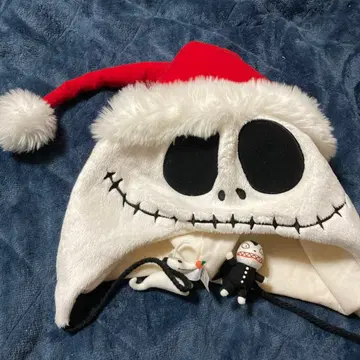 디즈니 나이트메어 잭 팬캡 산타 크리스마스 모자