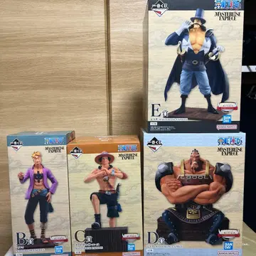 원피스 마스터피스 에피소드 피규어 세트 새상품급!