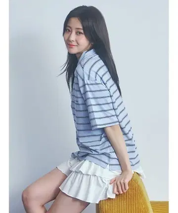 젤라또피케 모이스트 티어드 숏팬츠