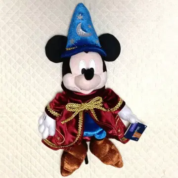 홍콩 디즈니 마법사의 제자 미키 봉제 인형 숄더백
