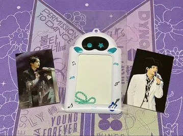 BTS 진 JIN 생일 마지쇼 카드 홀더 (카드 2장 포함)