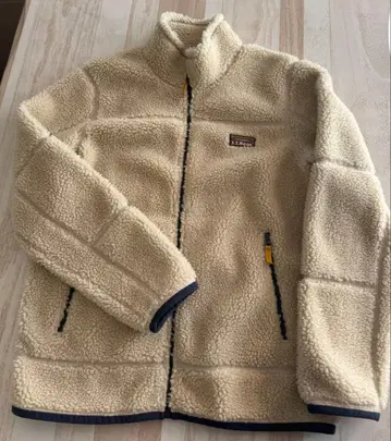 L.L.Bean 플리스 자켓 크림색