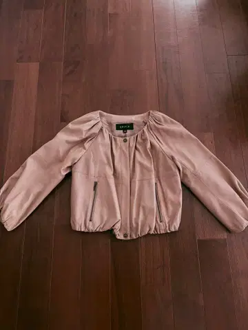 새상품급 EPOCA 베이지 봄버 자켓 40