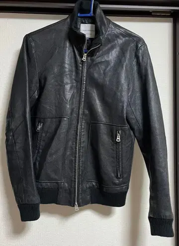 나노 유니버스 가죽 자켓 싱글 라이더