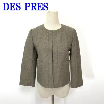 데프레 노카라 자켓 브라운 아세테이트 나일론 1 C3991