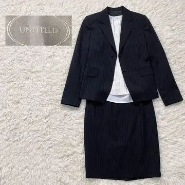 696 [새상품급] UNTITLED 언타이틀 수트 셋업 블랙 3