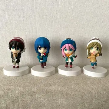 유루캠 쵸비루메 피규어 나데시코 시마린 에나 아오이 4체 세트
