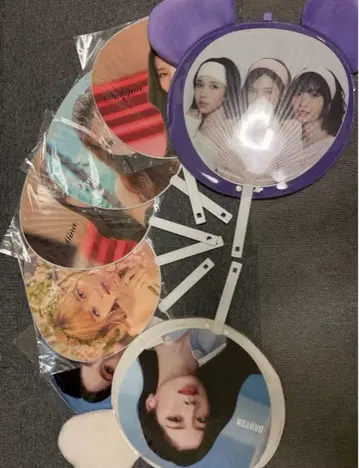 TWICE 부채 세트 총 7장