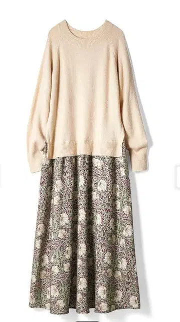 펠리시모 도킹 원피스 윌리엄 모리스