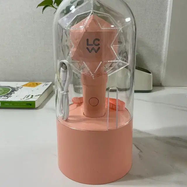 이찬원 공식 응원봉 핑크색 (케이스 포함)