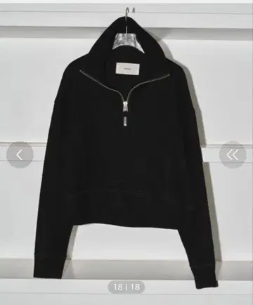 TODAYFUL 하프 지퍼 울 풀오버