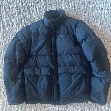Abercrombie and Fitch 네이비 다운 자켓 S 사이즈