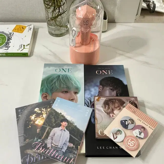 이찬원 ONE 앨범 + 응원봉 굿즈 세트