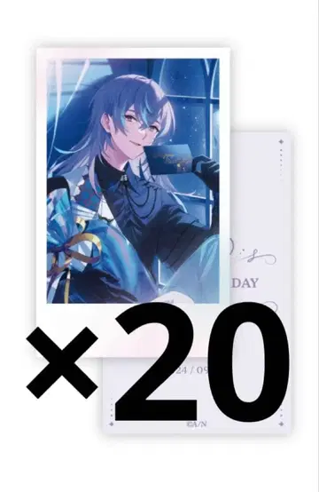 니지산지 호시미치 쇼 생일 굿즈 2024 폴라로이드