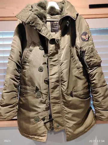 ALPHA INDUSTRIES 밀리터리 자켓 M