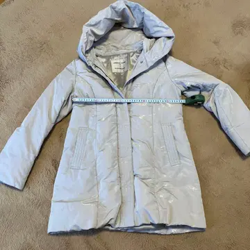 CHRISTIAN AUJARD 후드 부착 다운 코트