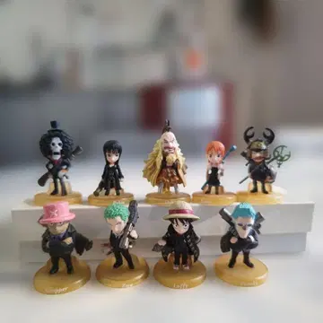 원피스 피규어 스트롱 월드 편 9체